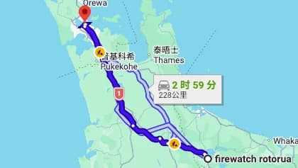 12天 · 南北岛 · 中线+东线 · 基督城往返（逆） 北岛